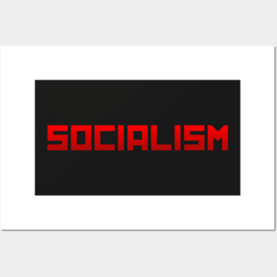 Socialism - Blocky Posters and Art